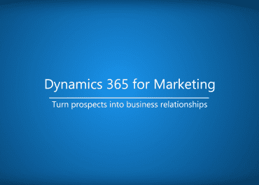 Dynamics 365 for Marketing's public preview is now available