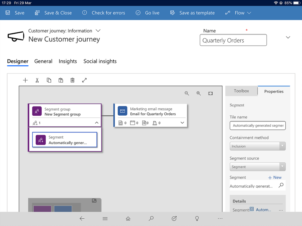 Comment utiliser Microsoft Flow pour automatiser des tâches dans Dynamics 365 for Marketing - MASAO
