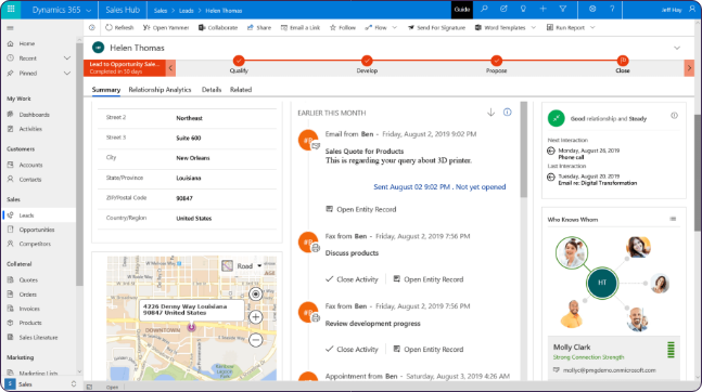 Dynamics 365 Sales | MASAO