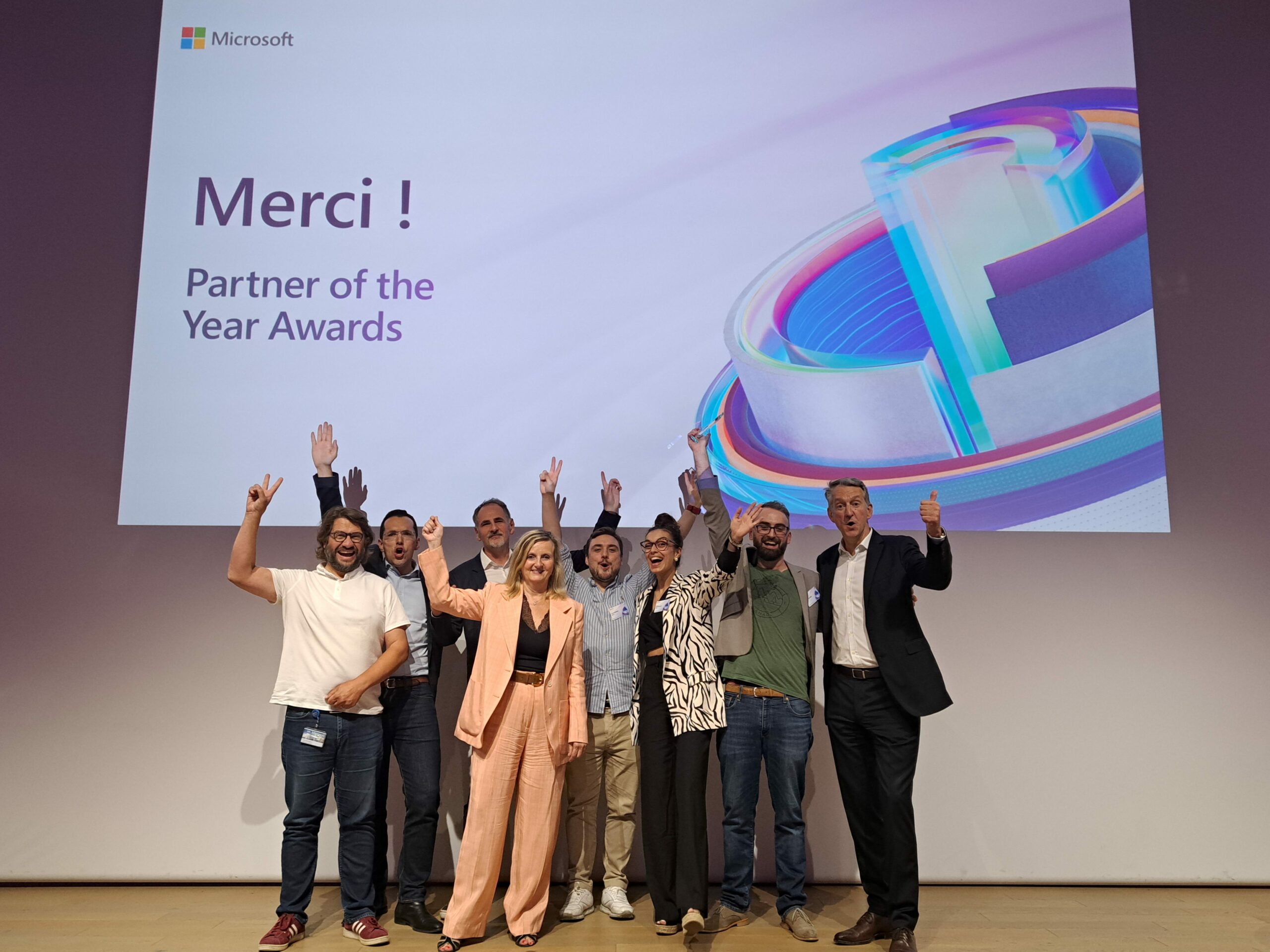2023 Microsoft Partner of the Year Business Applications en France - MASAO