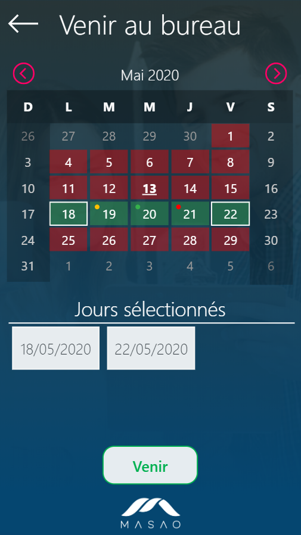 Power Safe Office : une application pour gérer le retour au bureau. - MASAO