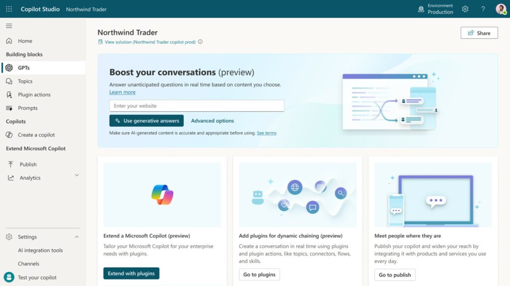 Microsoft Copilot Studio | MASAO