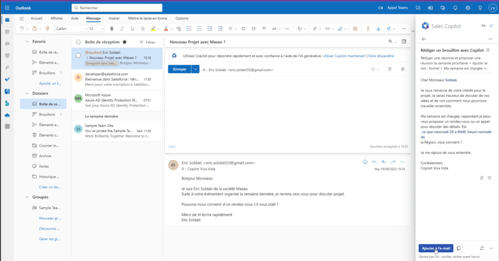 Microsoft Copilot Sales | MASAO